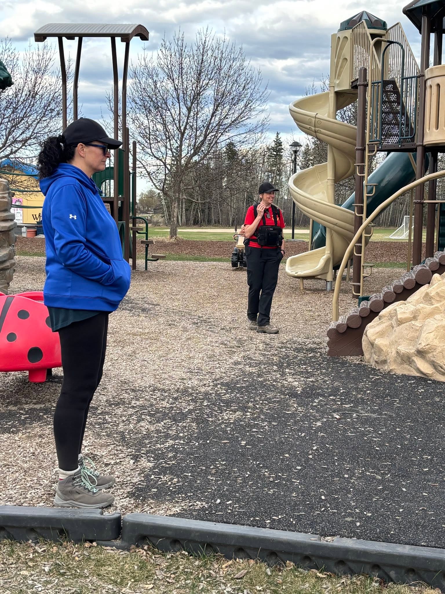 Whitecourt SAR training