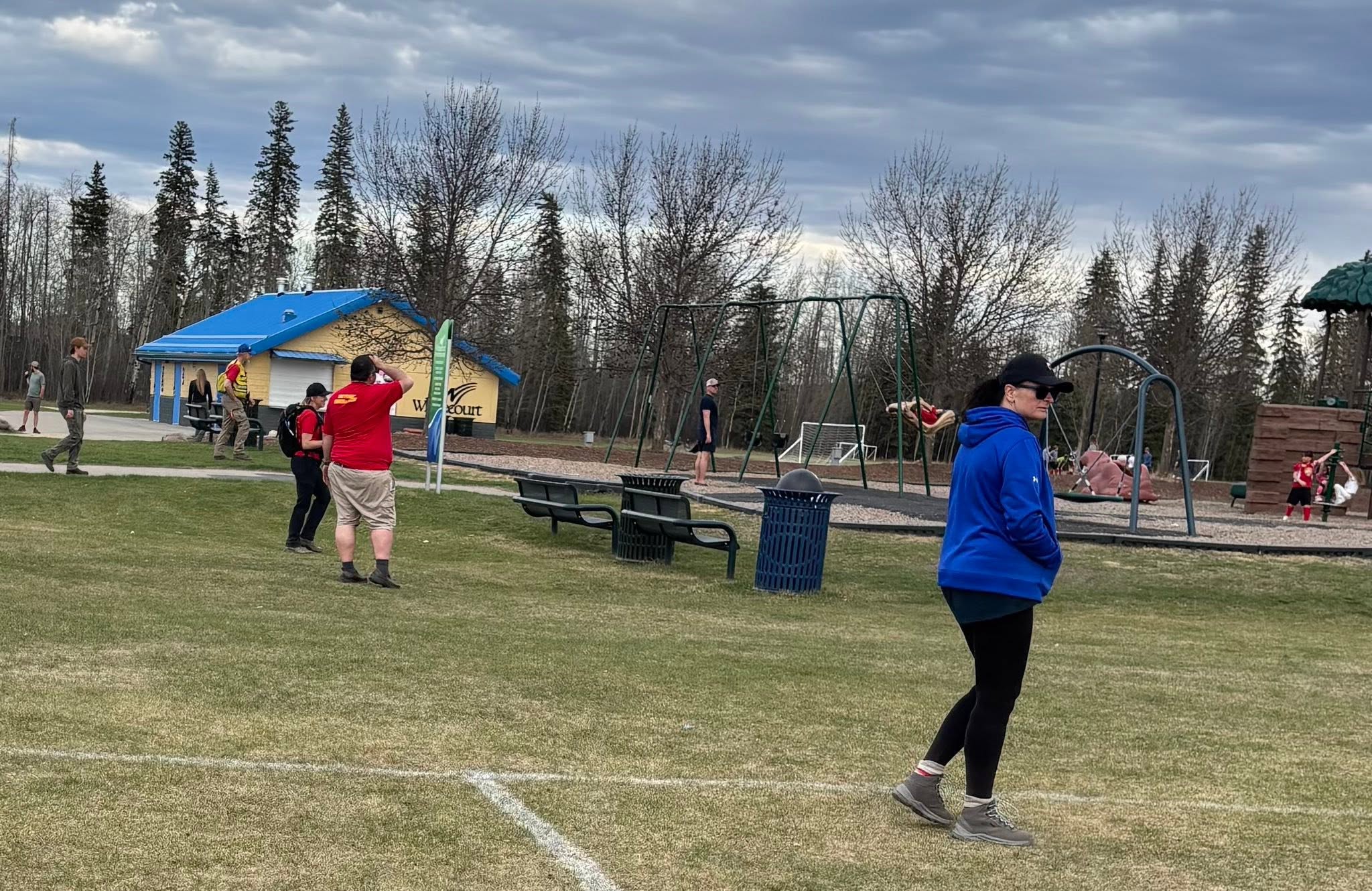 Whitecourt SAR training